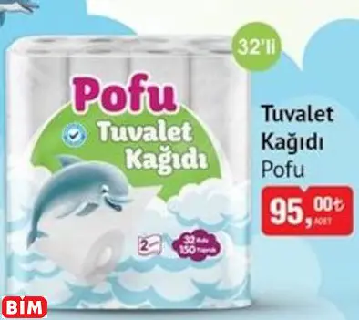POFU TUVALET KAĞIDI POFU TUVALET KAĞIDI
